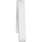 Ekena Millwork Pitch Midway Architectural Grade PVC Gable Pediment, 36"W x 12"H x 1"P (8/12) GPP036X012X100MID - alternate 3